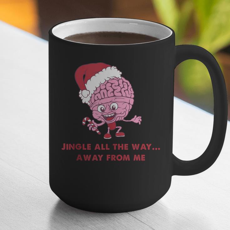 Jingle All The Way Away From Me This Christmas For Introvert Graphic Print Coffee Mug Jingle All The Way Away From Me This Christmas For Introvert Graphic Print Coffee Mug