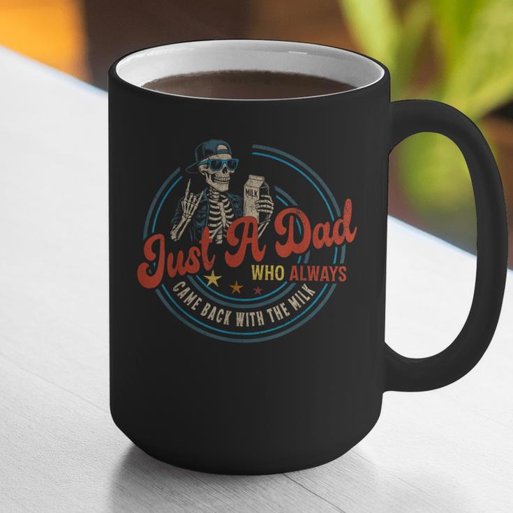 Just a Dad Who Always Came Back With The Milk Father's Day Graphic Print Coffee Mug