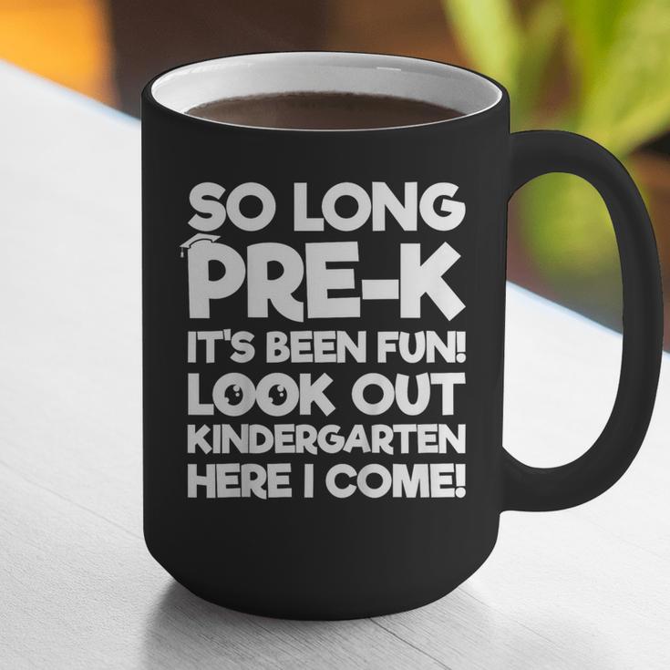 Kids Last Day Pre-K Kindergarten Here I Come Graduation Graphic Print Coffee Mug