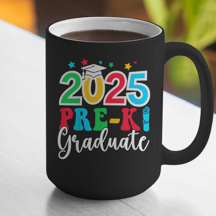 Kids Pre-K Graduate 2025 Preschool Graduation Class Of 2025 Kids Graphic Print Coffee Mug