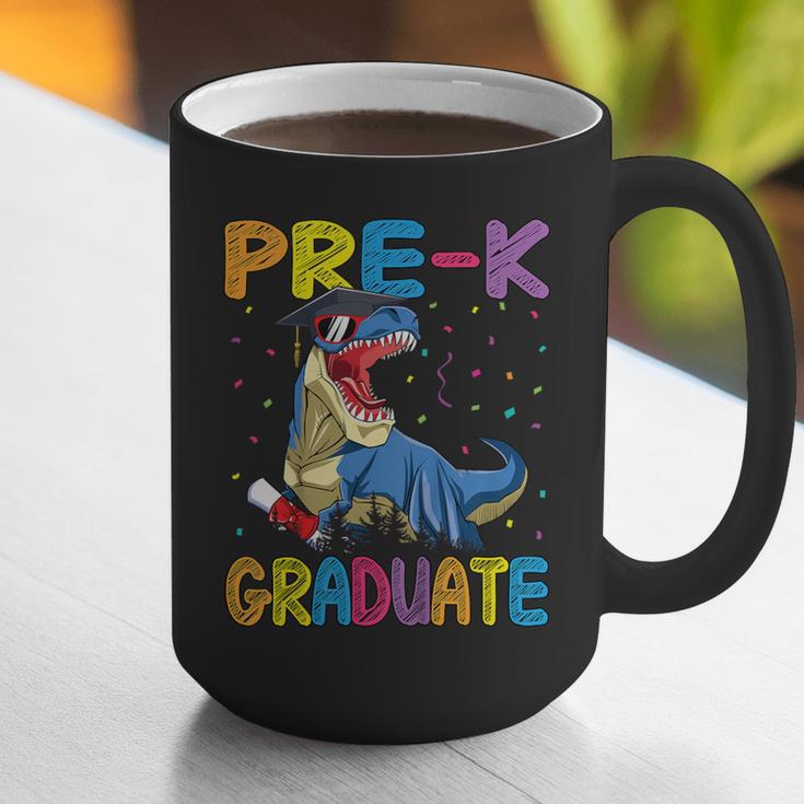 Kids Pre-K Graduate Dinosaur T-Rex Pre Kindergarten Graduation Graphic Print Coffee Mug