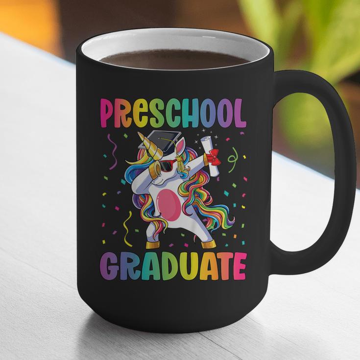 Kids Preschool Graduation Dab Unicorn Preschool Graduate Graphic Print Coffee Mug