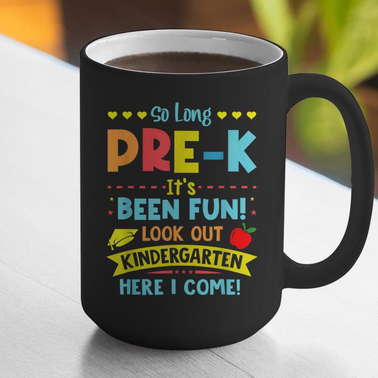 Kids So Long PRE-K It's Been Fun Graduation Graphic Print Coffee Mug