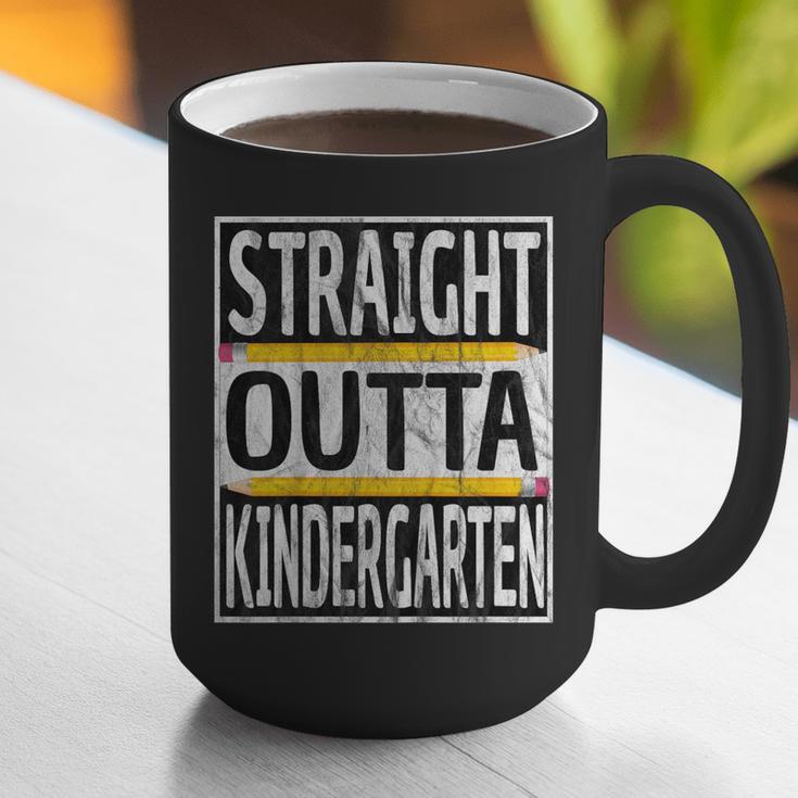 Kids Straight Outta Kindergarten Graduation Graphic Print Coffee Mug