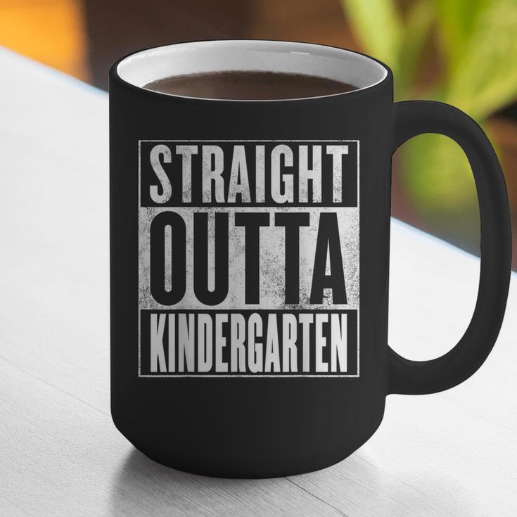 Kindergarten Graduation- Straight Outta Kindergarten Graphic Print Coffee Mug