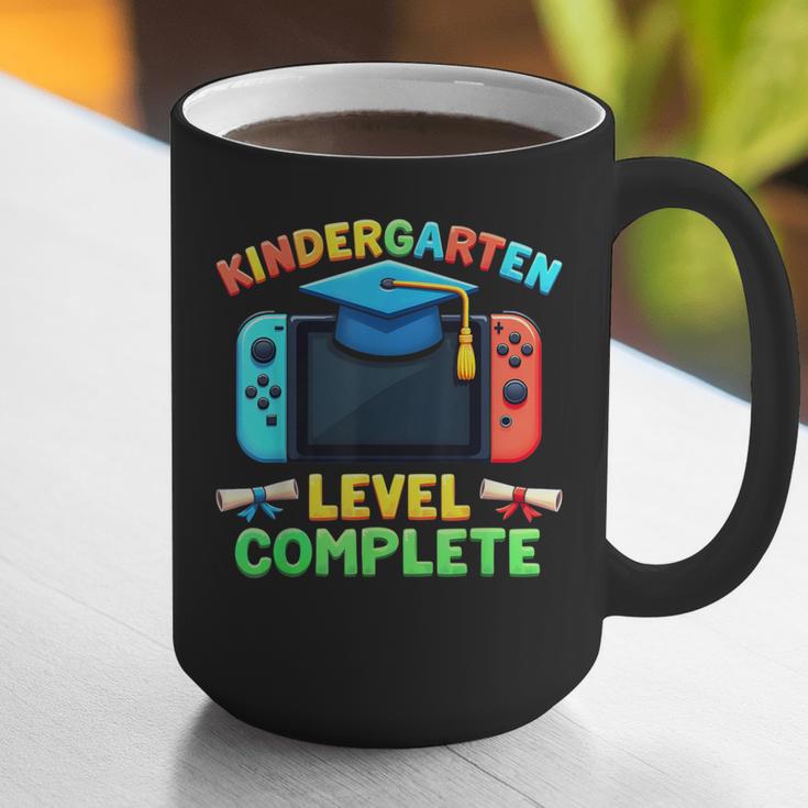 Kindergarten Level Complete Graduation Class 2025 Gamer Boys Graphic Print Coffee Mug