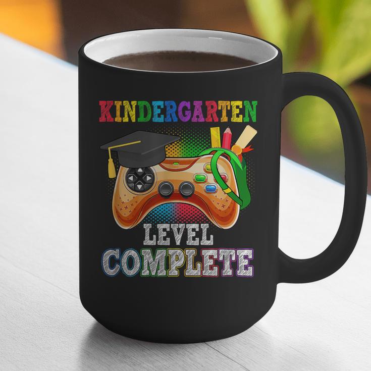 Kindergarten Level Complete Last Day Of School Graduation Graphic Print Coffee Mug