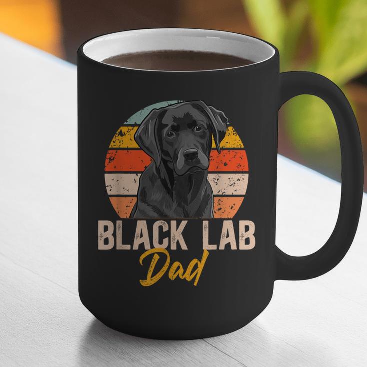 Lab Dad Retro Black Labrador Owner Graphic Print Coffee Mug Lab Dad Retro Black Labrador Owner Graphic Print Coffee Mug