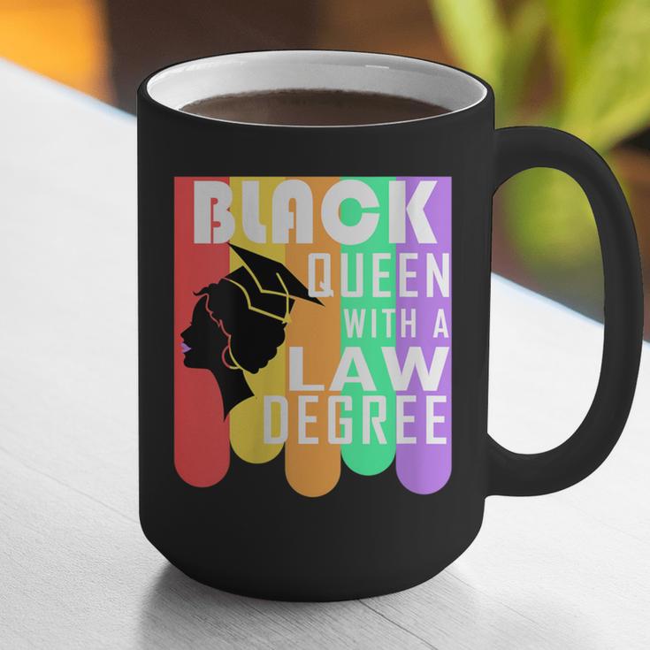 Law School Graduation Queen New Lawyer Attorney Grad Graphic Print Coffee Mug