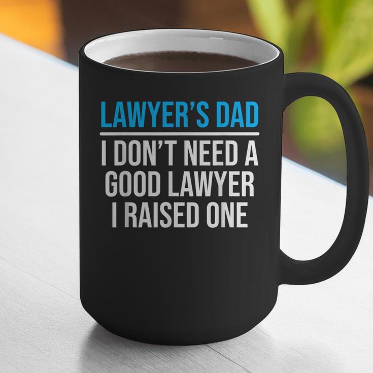 Lawyer's Dad Father Law School Graduation Graphic Print Coffee Mug