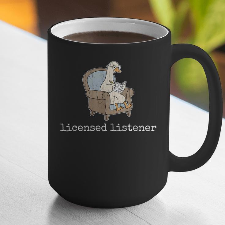 Licensed Listener Goose School Graduation Graphic Print Coffee Mug