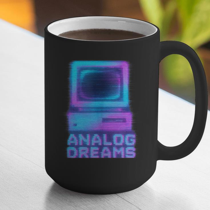 Lofi Reverie Analog Dreams Pixel 90s Desktop VHS Nostalgia Graphic Print Coffee Mug