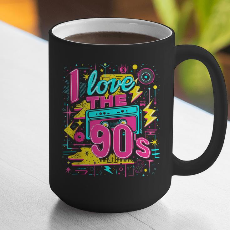 I Love The 90'S 90s Nostalgia Graphic Print Coffee Mug