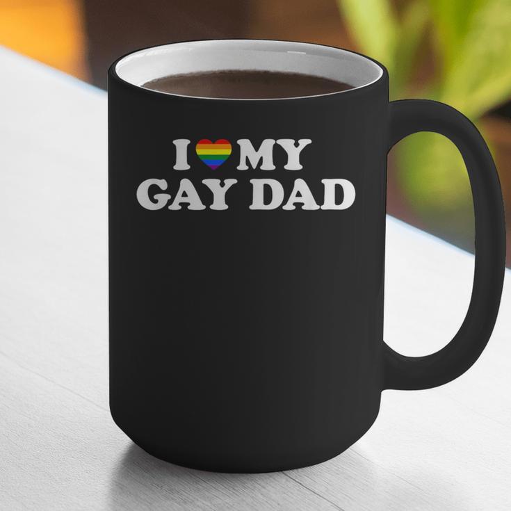 I Love My Gay Dad Graphic Print Coffee Mug