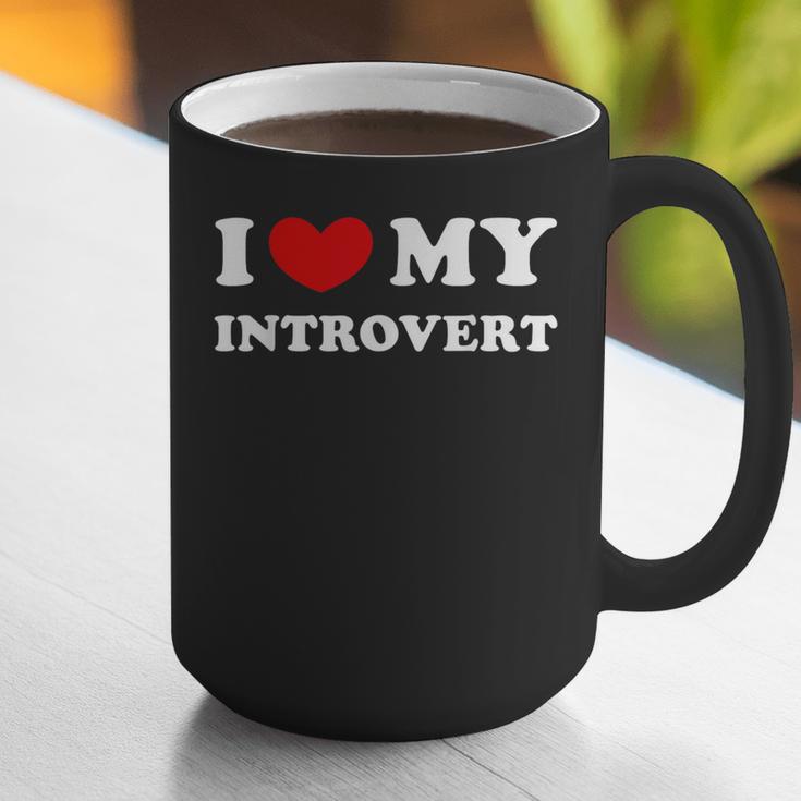 I Love My Introvert I Heart My Introvert Graphic Print Coffee Mug I Love My Introvert I Heart My Introvert Graphic Print Coffee Mug