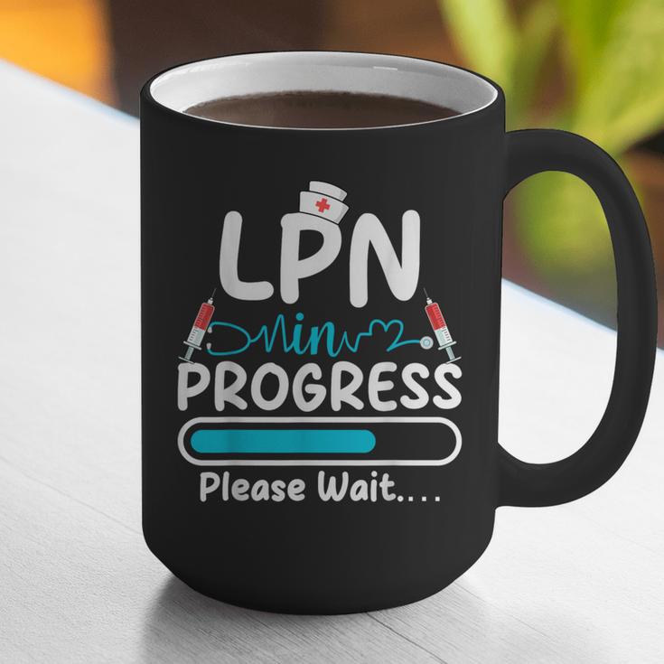 LPN In Progress Loading Future Nurse Graduation Lover Graphic Print Coffee Mug