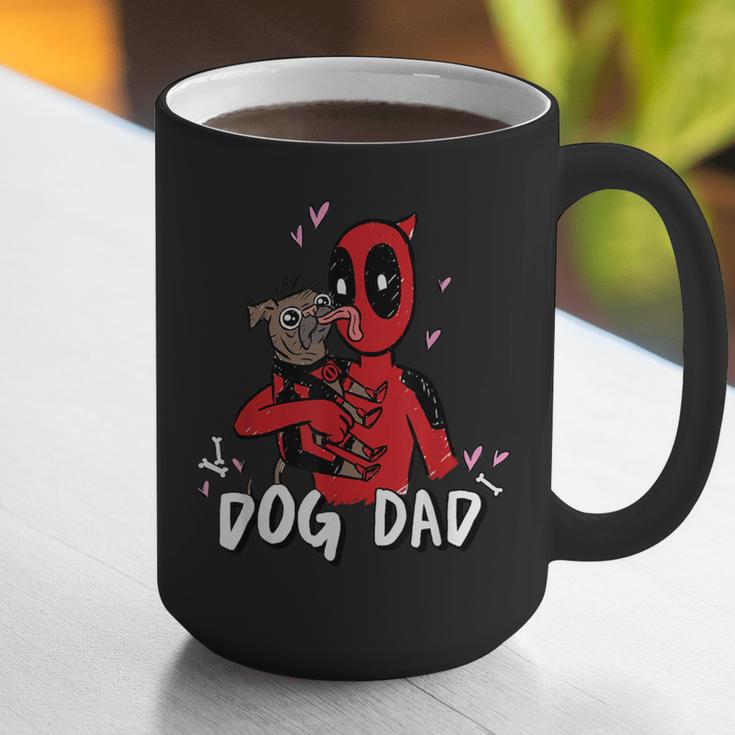 Marvel Super Heroes Pets Deadpool Loves Dogpool Dog Dad Graphic Print Coffee Mug