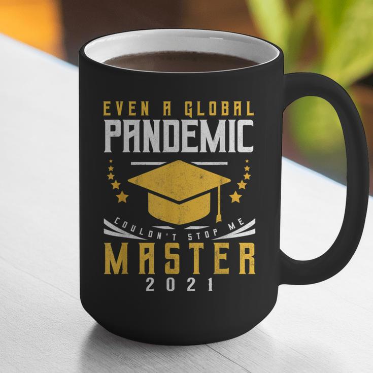 Master 2021 Graduation Graduate Masters Degree Graphic Print Coffee Mug