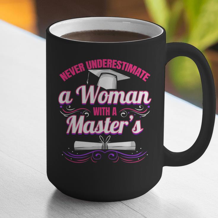 Master University Degree Master Graduation Party Girl Graphic Print Coffee Mug
