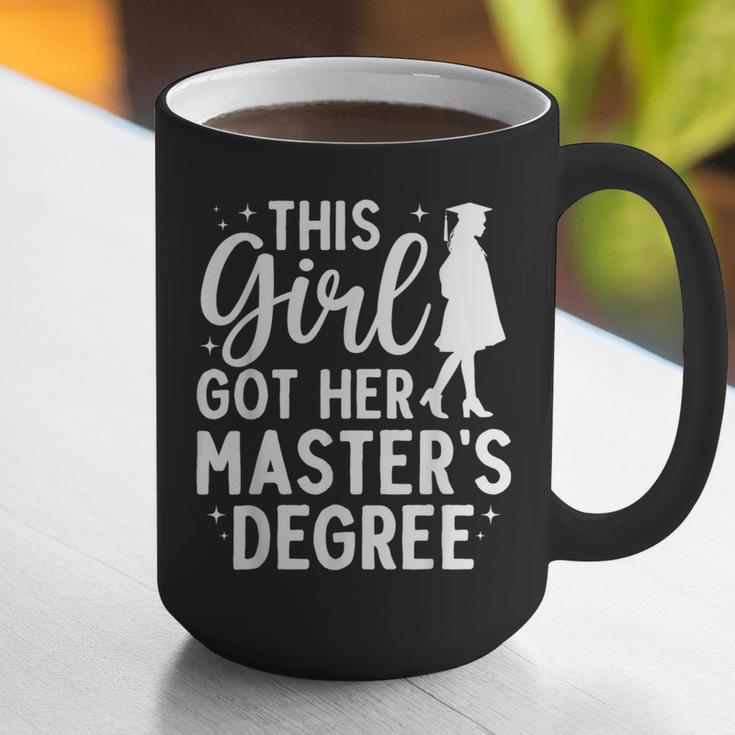 Masters Degree Art For Women Girls Masters Degree Graduation Graphic Print Coffee Mug