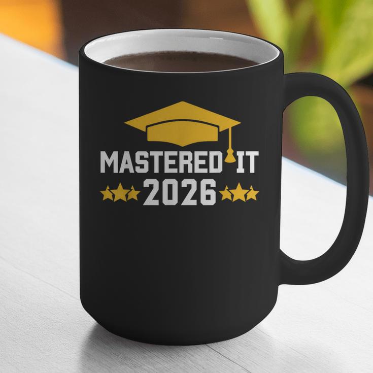 Masters Degree Graduation Mastered It Class Of 2026 Graduate Graphic Print Coffee Mug