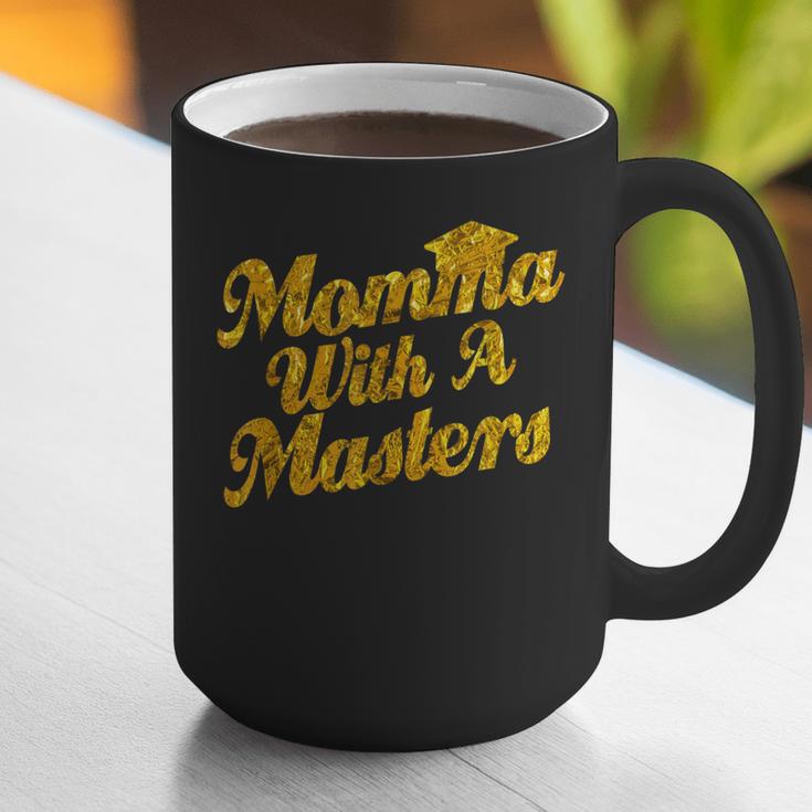 Masters Degree Graduation For Mom Wife Social Work MBA Graphic Print Coffee Mug