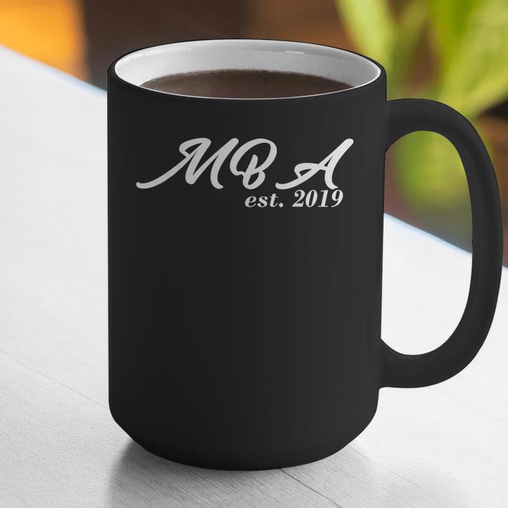MBA Established 2019 MBAs Graduation Shirt Graphic Print Coffee Mug