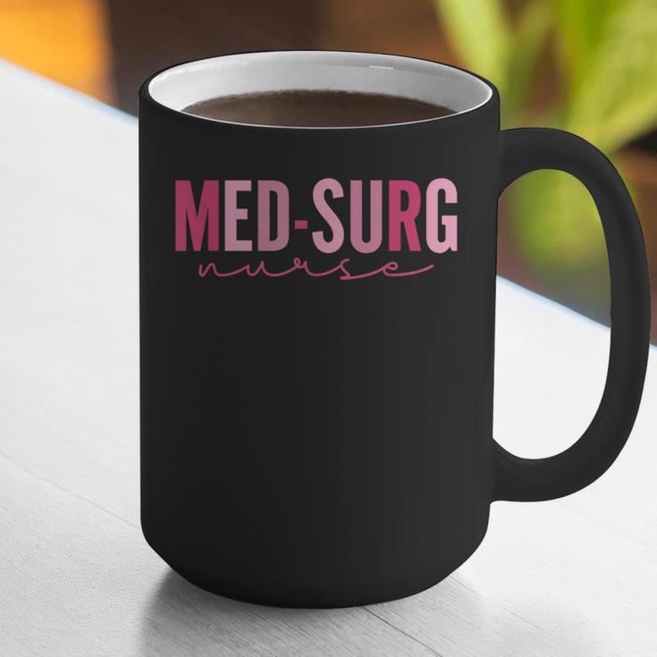 Med Surg Nurse Appreciation Nursing School Graduation Women Graphic Print Coffee Mug