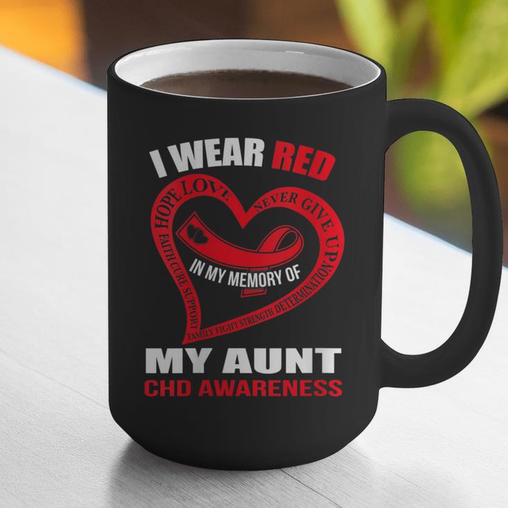 In My Memory Of My Aunt CHD AWARENESS Graphic Print Coffee Mug In My Memory Of My Aunt CHD AWARENESS Graphic Print Coffee Mug