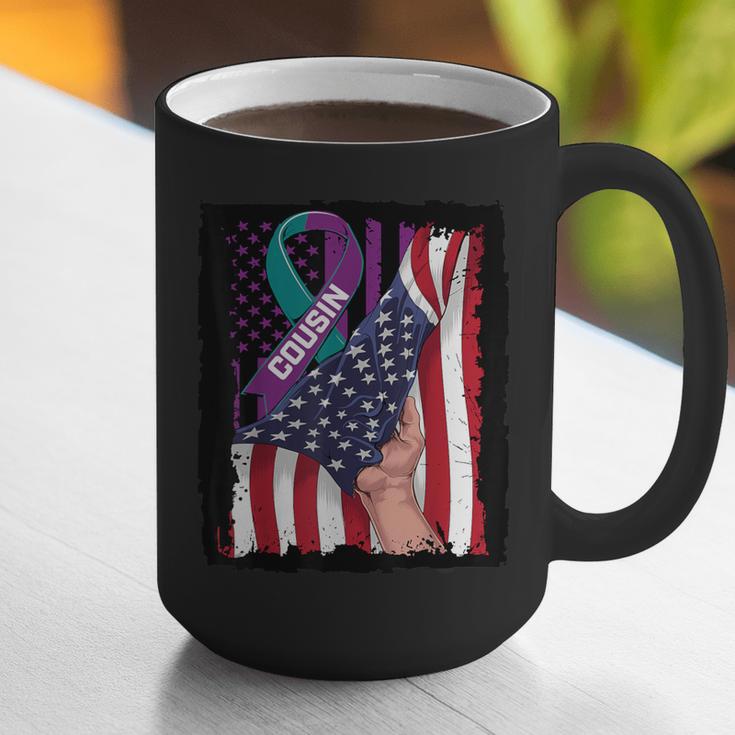 In Memory Of My Cousin Suicide Awareness American Flag Women Kids Men Graphic Print Coffee Mug In Memory Of My Cousin Suicide Awareness American Flag Women Kids Men Graphic Print Coffee Mug