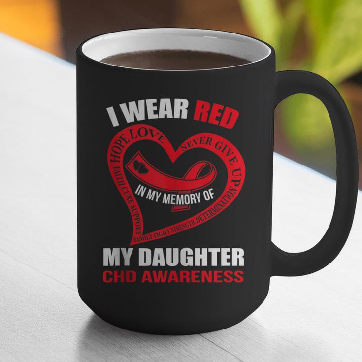 In My Memory Of My Daughter CHD AWARENESS Graphic Print Coffee Mug In My Memory Of My Daughter CHD AWARENESS Graphic Print Coffee Mug