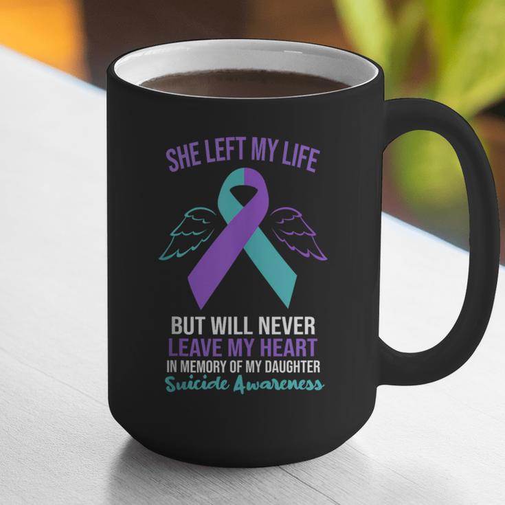 In Memory Of Daughter Suicide Awareness Prevention Graphic Print Coffee Mug