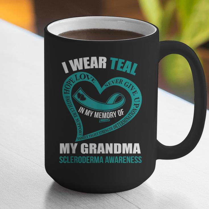 In My Memory Of My Grandma SCLERODERMA AWARENESS Graphic Print Coffee Mug