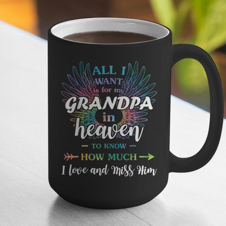 Memory For Grandpa In Heaven Angel Father Family Memorial Graphic Print Coffee Mug Memory For Grandpa In Heaven Angel Father Family Memorial Graphic Print Coffee Mug