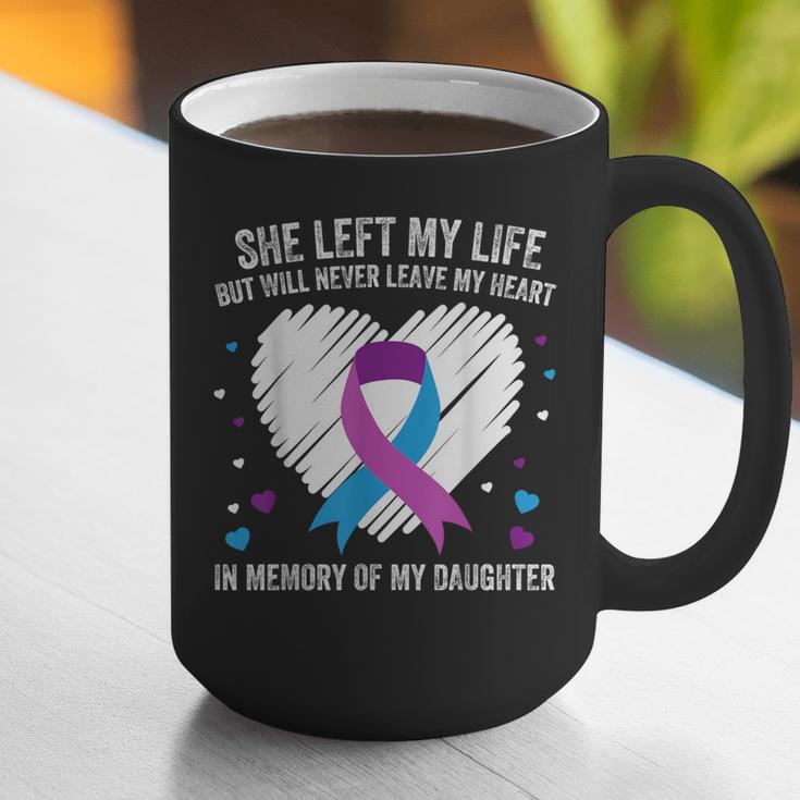 In Memory Of My Loving Daughter Suicide Prevention Awareness Graphic Print Coffee Mug In Memory Of My Loving Daughter Suicide Prevention Awareness Graphic Print Coffee Mug