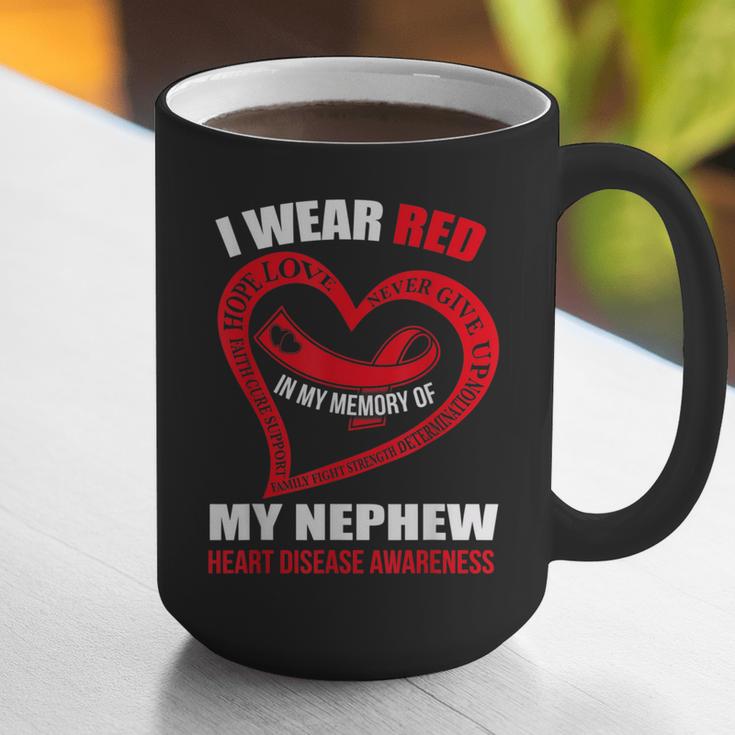 In My Memory Of My Nephew HEART DISEASE AWARENESS Graphic Print Coffee Mug