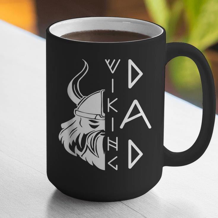 Men Celtic Norse Mythology Viking Dad Graphic Print Coffee Mug
