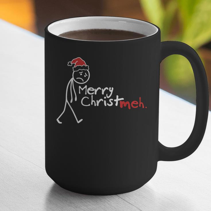 Merry Christ-Meh Christmas Introvert Graphic Print Coffee Mug Merry Christ-Meh Christmas Introvert Graphic Print Coffee Mug