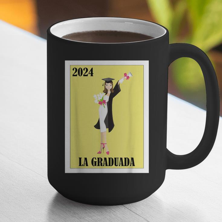 Mexican For Graduation La Graduada 2024 Graphic Print Coffee Mug