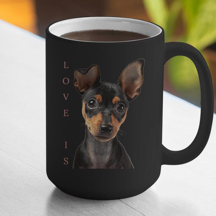 Miniature Pinscher Shirt Dog Mom Dad Tshirt Love Puppy Pet Graphic Print Coffee Mug