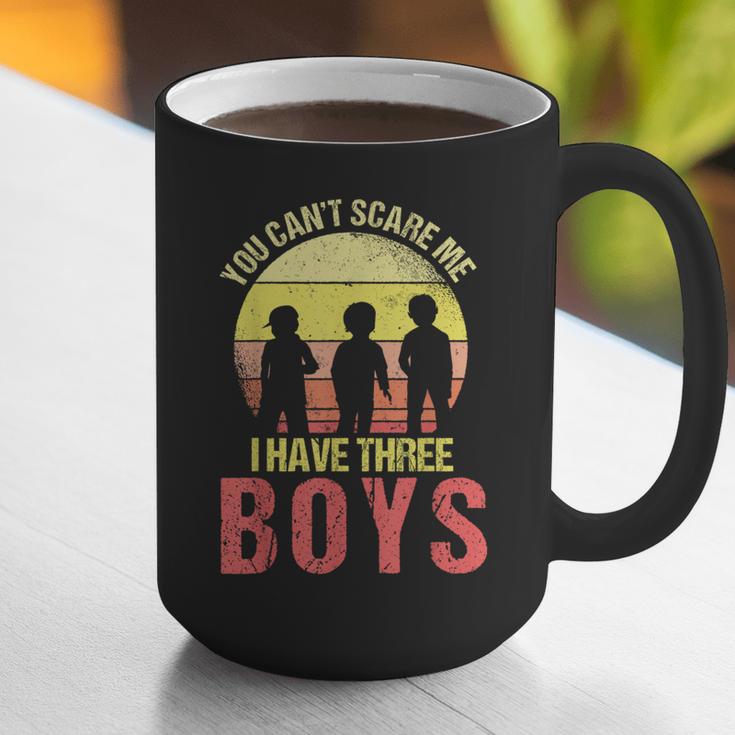 Mom Of 3 Boys Dad I Have Three Boys Dad Of 3 Boys Mom Of 3 Graphic Print Coffee Mug