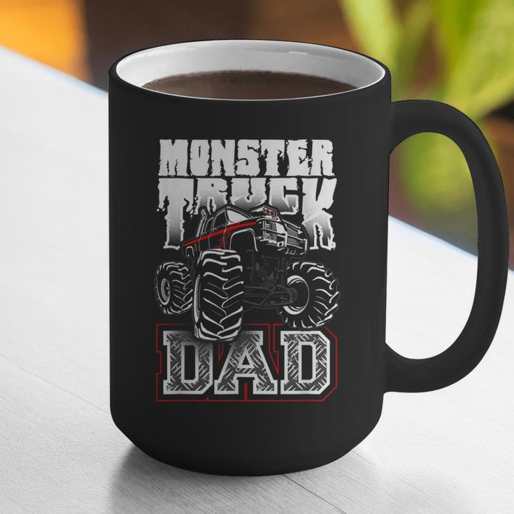 Monster Truck Dad Tshirt Graphic Print Coffee Mug