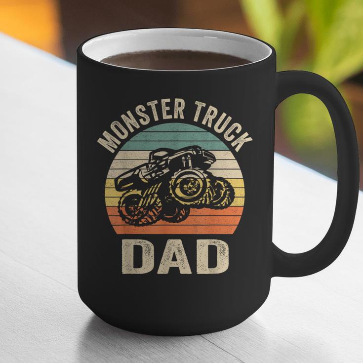 Monster Truck Dad Shirt Retro Vintage Monster Truck Shirt Graphic Print Coffee Mug