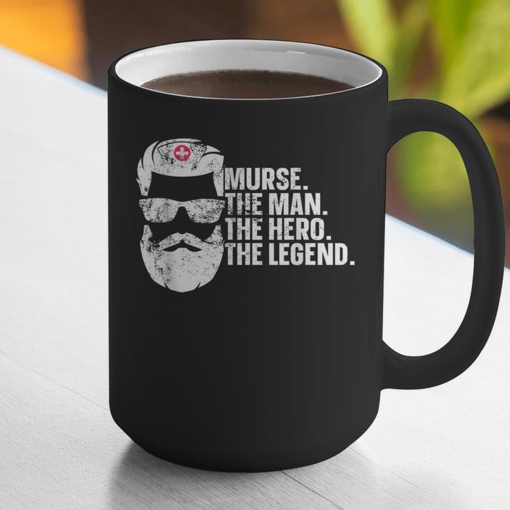 Murse Male Nurse Student Man Nurses Murse RN Graduation Week Graphic Print Coffee Mug