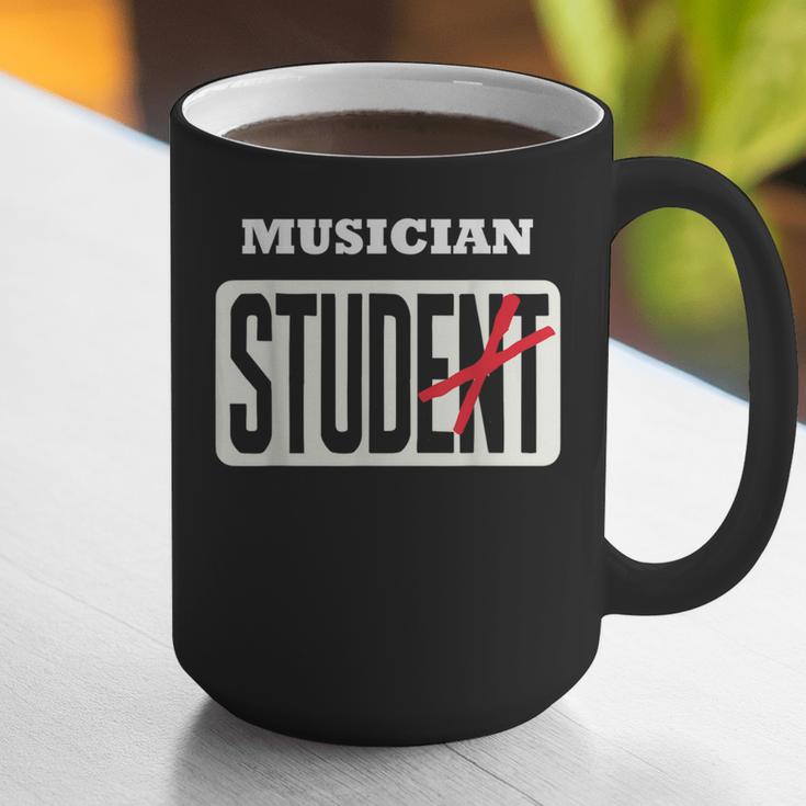 MUSICIAN Student Shirt Graduation MUSICIAN Stud Graphic Print Coffee Mug