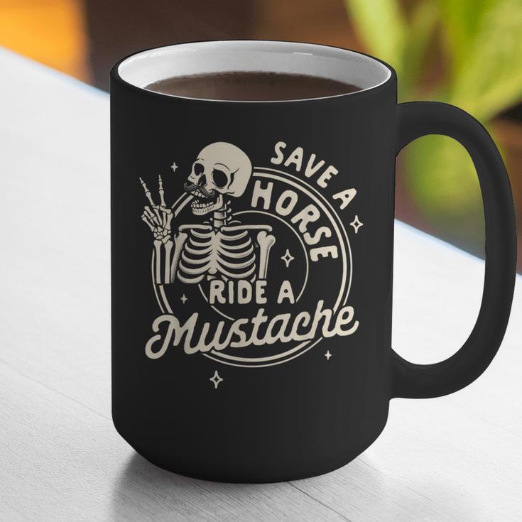 Mustache Dad Father’s Day Save A Horse Ride A Mustache Graphic Print Coffee Mug Mustache Dad Father’s Day Save A Horse Ride A Mustache Graphic Print Coffee Mug