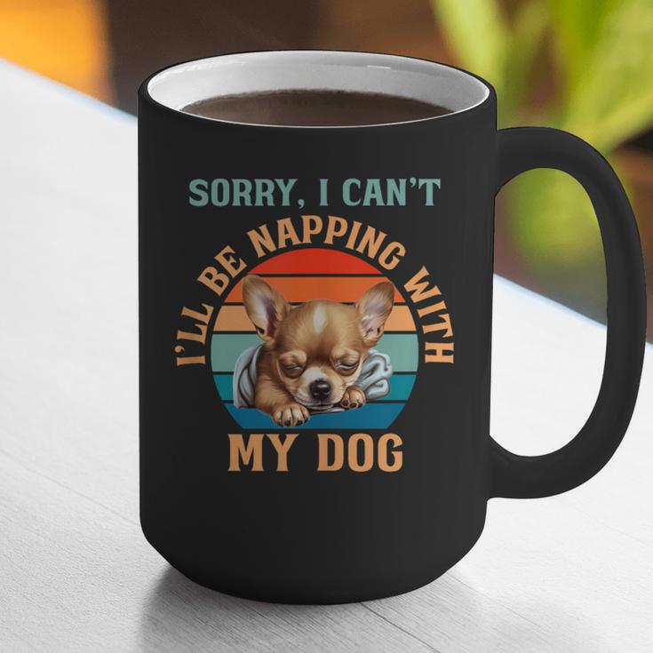 Napping Chihuahua Dog Breed Sleeping Pet Pup Introvert Graphic Print Coffee Mug Napping Chihuahua Dog Breed Sleeping Pet Pup Introvert Graphic Print Coffee Mug
