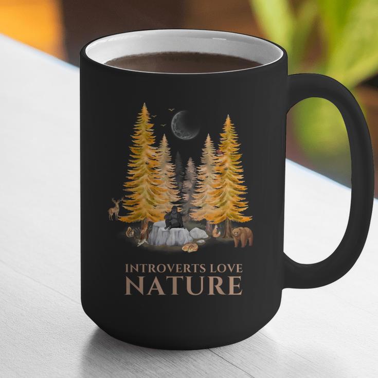 Nature Scene Tees For Introverts Quiet Escape Solitude Graphic Print Coffee Mug
