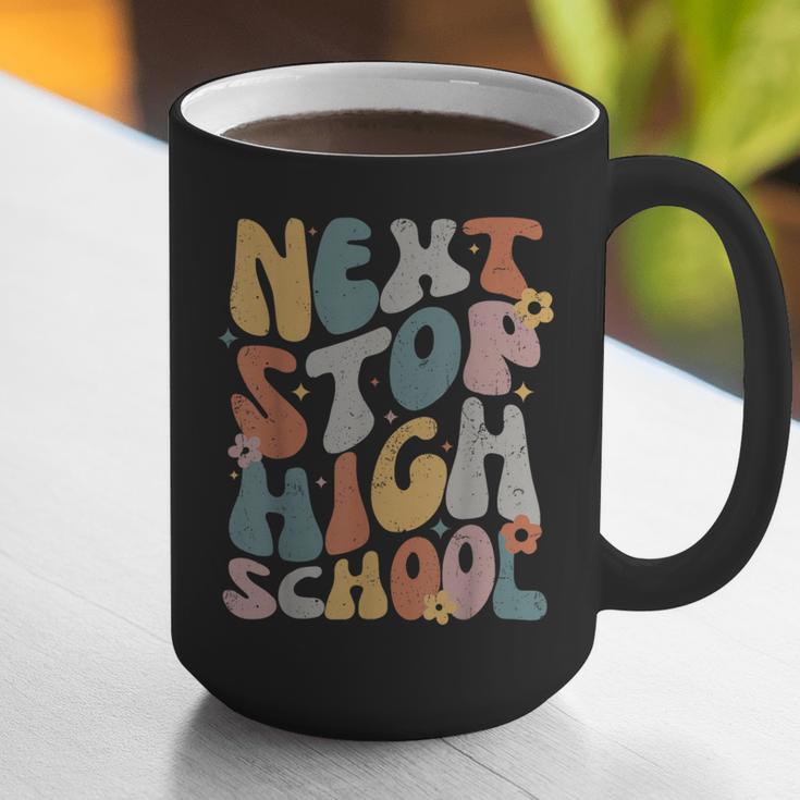 Next Stop High School Middle School Graduation Last Day Graphic Print Coffee Mug