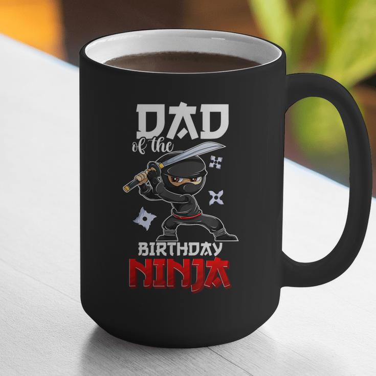 Ninja Favor Shirt For Men Dad Of The Birthday Boy Graphic Print Coffee Mug